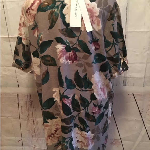 PUO 🌸SOLD🌸 DOU DOU Floral Dress - Picture 3 of 8